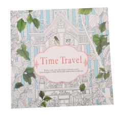 Yingwei Coloring Book Enchanted Forest 24 Pages English Daftar Source LALANG Secret Garden Time Travel Painting Edition