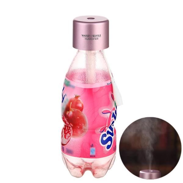 Bottle Caps USB Humidifier Air Diffuser Aroma Mist Maker(Pink) - intl Singapore