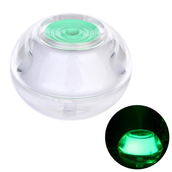 Colorful LED Night Light USB Humidifier Air Diffuser Aroma Mist Maker(Green) - intl Singapore