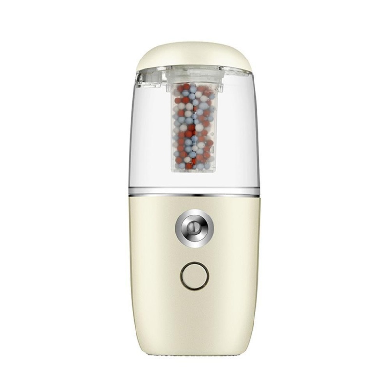 dmscs [Latest Design]Mini Portable Humidifier Car Oil Diffuser, Kobwa Ultrasonic Essential Air Diffusers With Negative Ions Particles.(white) - intl Singapore
