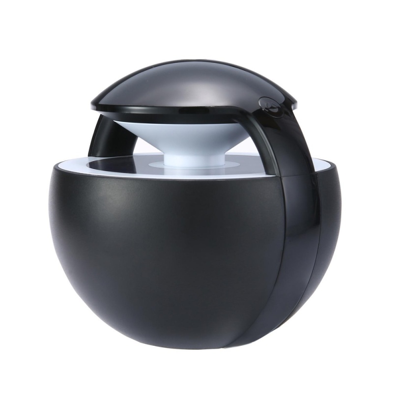 gaodian Mini Humidifier Night Light Lamp LED Portable Micro Molecular Water Mist Multimode Power Supply Automatic Timing And Environment Humidification For Home Or Car Black - intl Singapore