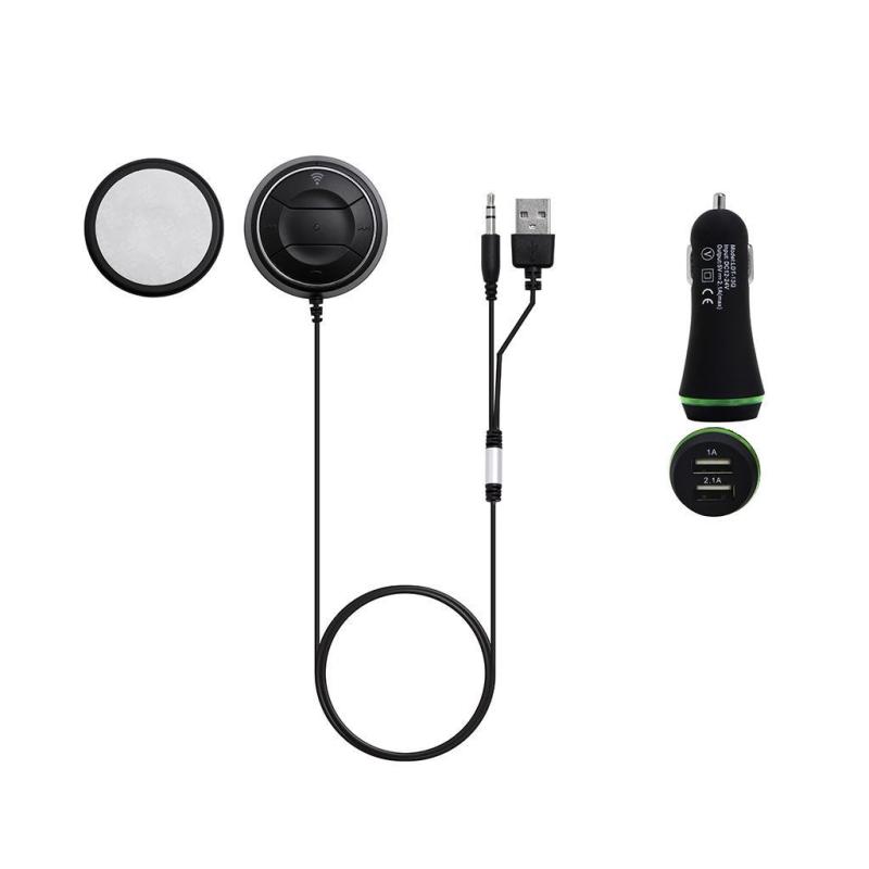 huazhong Mini NFC Bluetooth Audio Receiver Premium Bluetooth 4.0 Music Receiver 3.5mm Adapter Hands-free Car AUX Speaker Utility Car Kits and Car Speakerphones Singapore