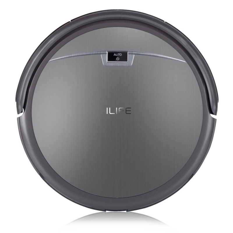 ILIFE A4S Smart Robotic Vacuum Cleaner Cordless Sweeping Cleaning Machine Self-recharging HEPA Filter Remote Control Robot (Grey) - intl Singapore