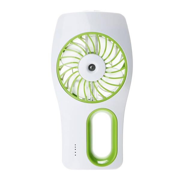 Mini Handheld USB Charge Spray Humidifier Air Conditioning Fan (Green) - intl Singapore
