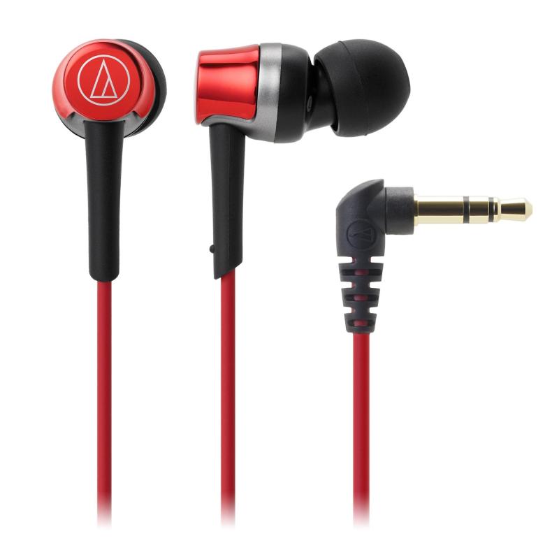 Audio-Technica ATH-CKR30iS In Ear Headphones for Smartphone (Red) Singapore