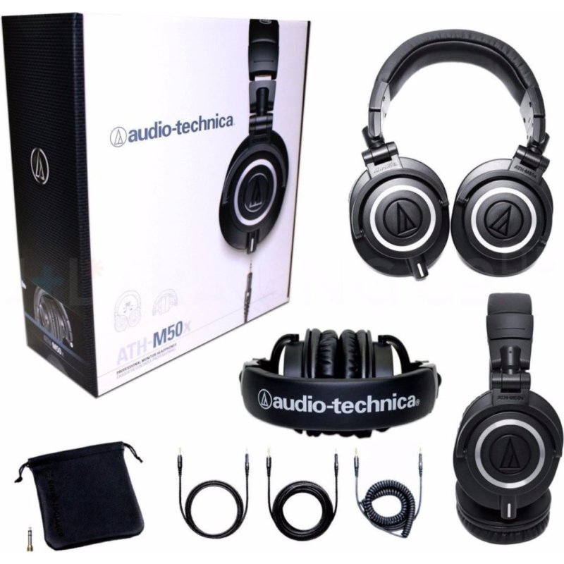 Audio-Technica ATH-M50X Studio Monitor Professional Headphones Singapore