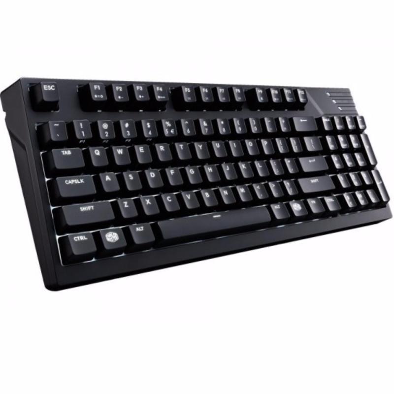 Cooler Master MasterKeys Pro M White LED Mechanical Keyboard (Cherry MX Blue Switches) Singapore