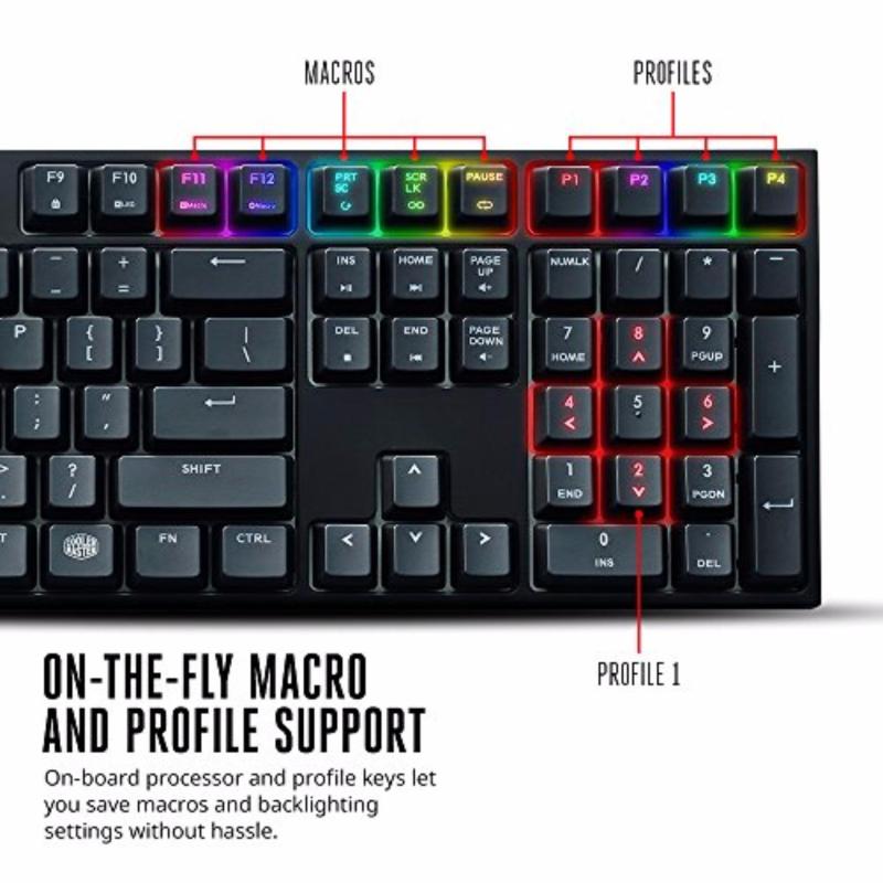 Cooler Master Masterkeys Pro L RGB(Cherry Blue) Singapore