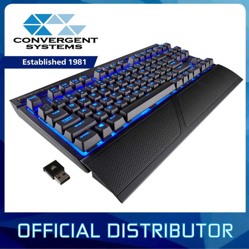 Corsair K63 Wireless Cherry MX Red Mechanical Gaming Keyboard - Blue LED Singapore
