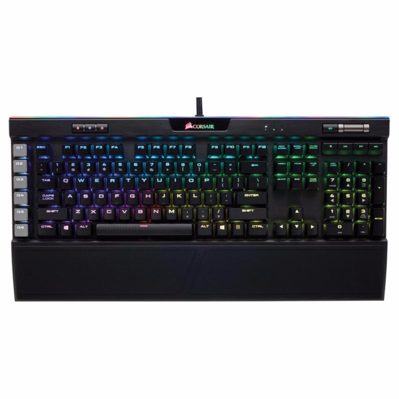 Corsair K95 RGB PLATINUM Mechanical Gaming Keyboard — Cherry MX Brown — Black Singapore