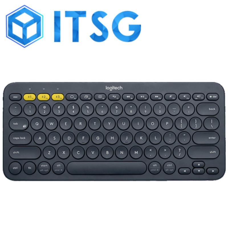 LOGITECH K380 MULTI-DEVICE BLUETOOTH KB (BLACK) (1Y)