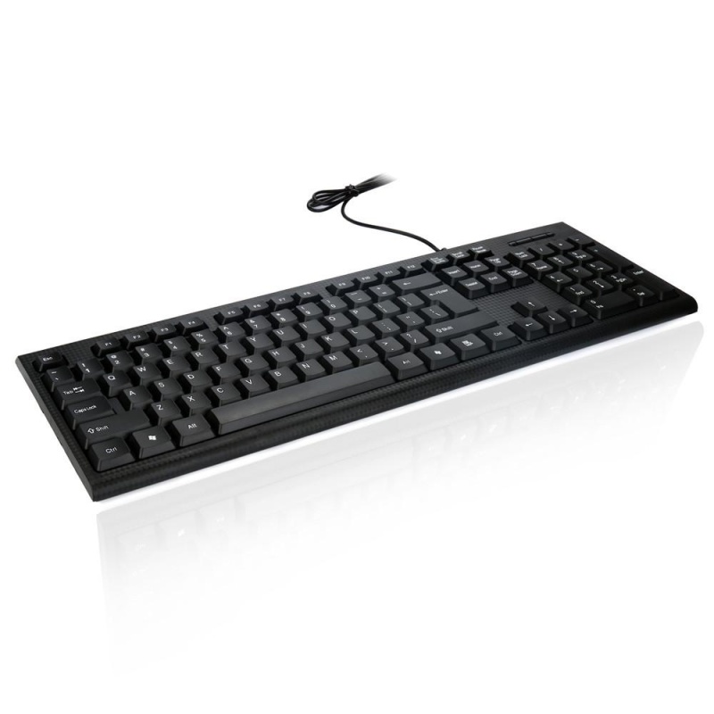 New USB Wired Silm Keypad Comfortable Waterproof Gaming Keyboard Ergonomic - intl Singapore