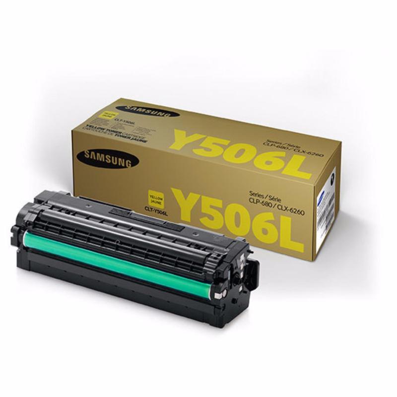 SAMSUNG CLT-Y506L Yellow Toner for printer modelCLP-680, CLX-6260 Singapore