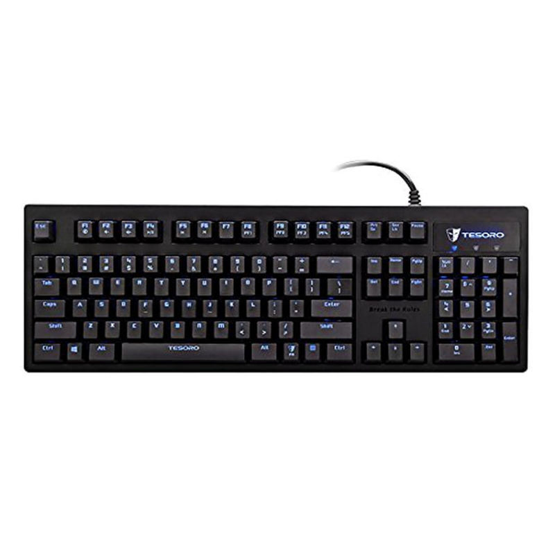 Tesoro Excalibur G7NL Blue Mechanical Switch Blue LED Backlit Illuminated Mechanical Gaming Keyboard TS-G7NL (BL)(Export)(Intl) Singapore