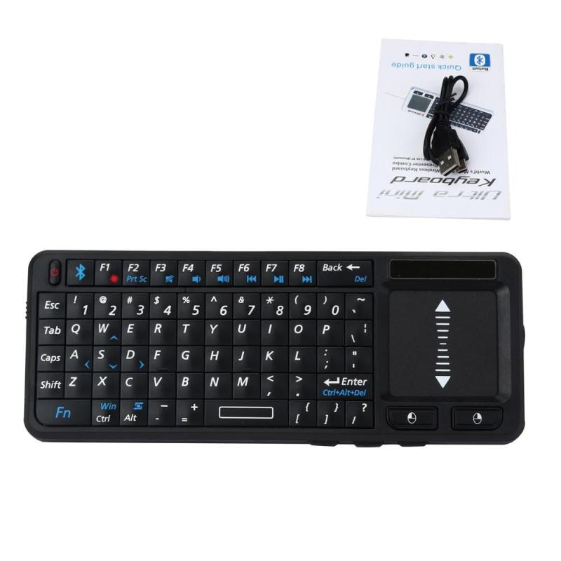 Universal 2.4G Wireless Mini Keyboard with Touchpad for PC Smart TV - intl Singapore