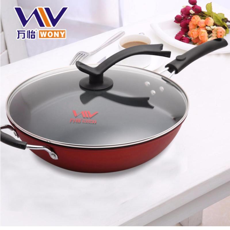 RC-Global 32 cm Frying Wok/ Non-stick Wok/ Non-smoke Wok / Induction Wok / Kitchen Wok (炒锅不黏锅无油烟锅电磁锅) Singapore