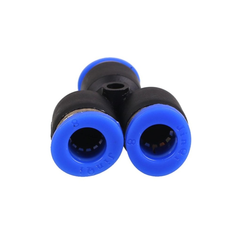 Pneumatic Y Union Fittings Connector Home Tool for Air/Water Hose Tube 4-12mm - intl
