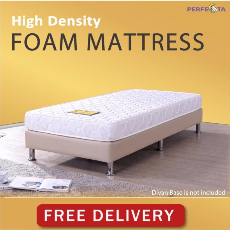Single Size 6-inch Perfecta High Density Foam Mattress * Firm mattress