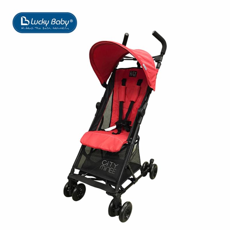 Lucky Baby Light Weight Stroller (City Minee) - Red Singapore