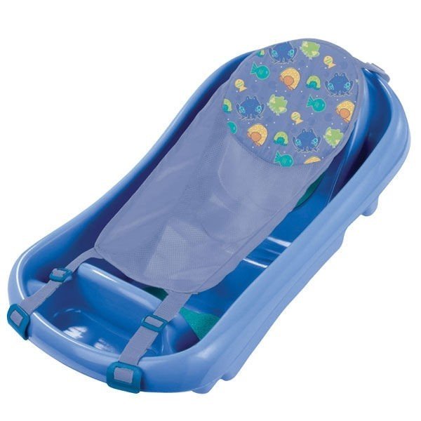 The First Years Delux Newborn To Toddler Tub Blue Lazada Singapore