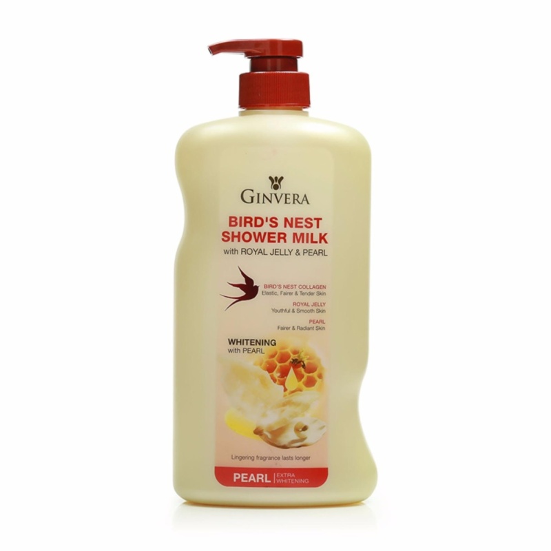 Buy Ginvera Birds Nest Shower Milk With Royal Jelly And Pearl 750g Singapore