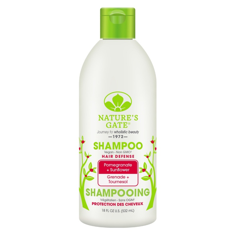 Buy Natures Gate Pomegranate + Sunflower Hair Defense Shampoo 532ml Singapore