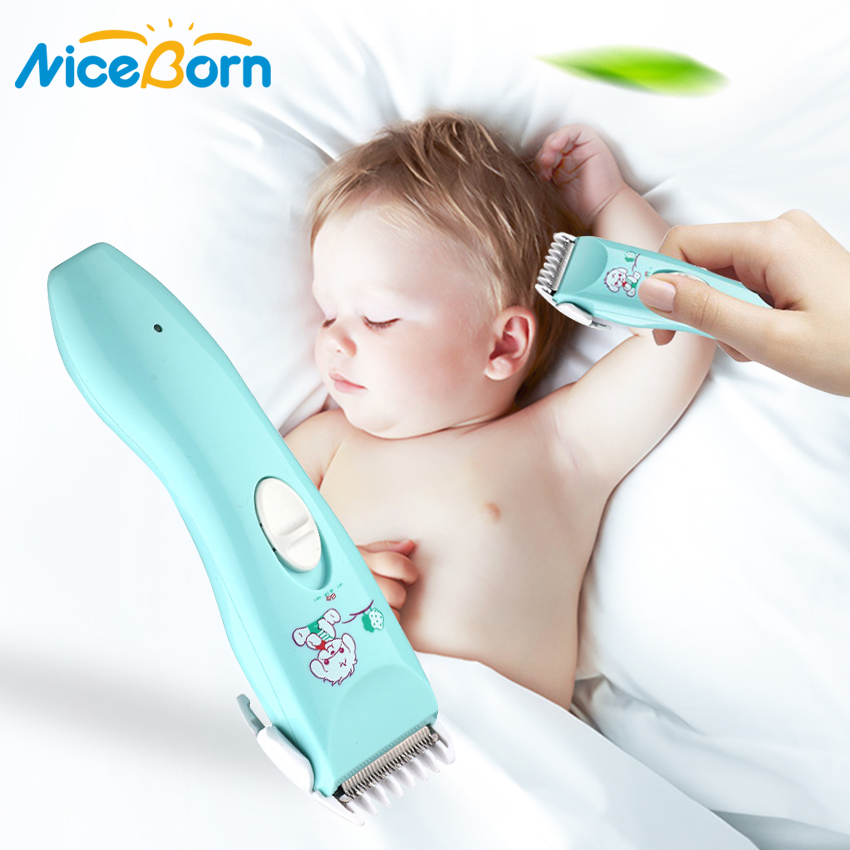 NiceBorn Alat Cukur Rambut Bayi Pencukur Rambut Anak Sunyi Alat Cukur Rechargeable Tahan Air untuk Anak-anak Hair Clippers NiceBorn Alat Cukur Rambut Bayi Pencukur Rambut Anak Sunyi Alat Cukur Rechargeable Tahan Air untuk Anak-anak Hair Clippers