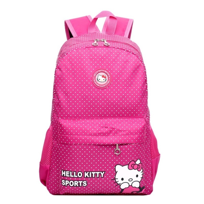 The new HELLO bag KITTY cartoon cute backpack (pink) - intl