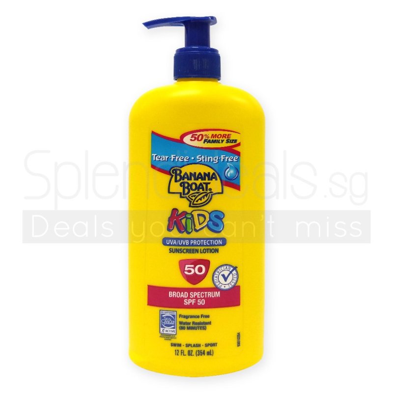 Buy Banana Boat SPF 50 Protection Sunscreen Lotion for Kids 354ml - 0851 Singapore