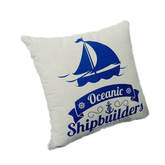 Nautical Sailboat Throw Pillow Cushion Case Cover Export Lazada Nautical Sailboat Throw Pillow Cushion Case Cover Export Lazada