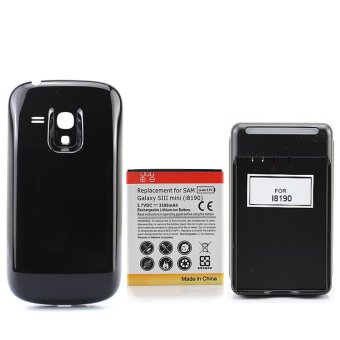 Battery with Back Cover and Wall charger for Samsung Galaxy S3 Mini ...