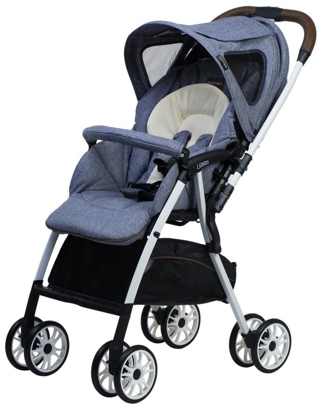 Bonbijou Luxos Light Weight Stroller (Light Blue) Singapore