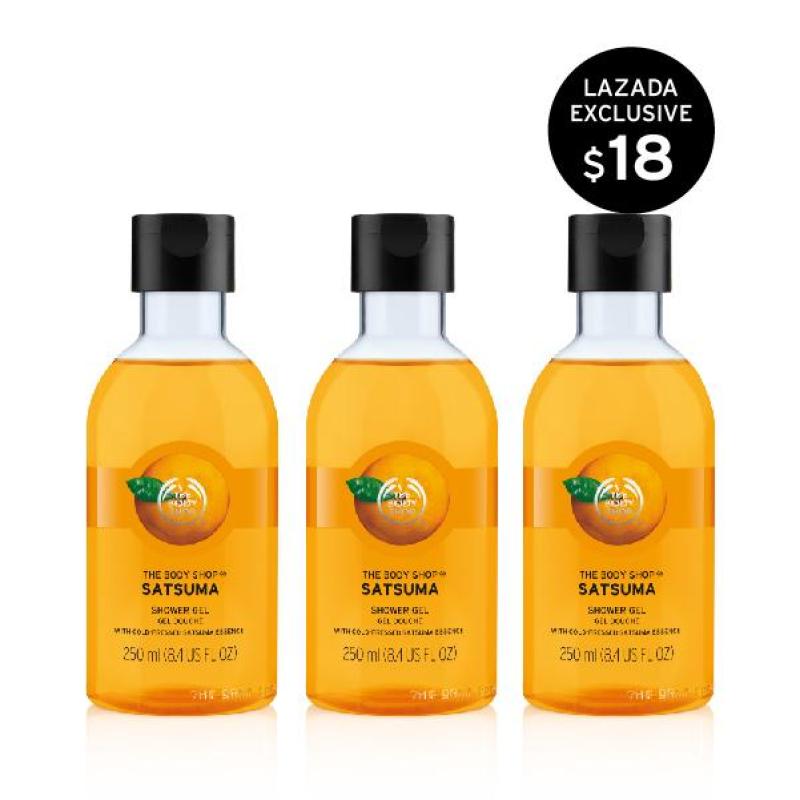 Buy The Body Shop Satsuma Shower Gel (250ML) Bundle Exclusive Singapore