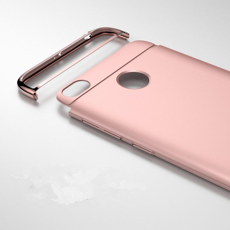 Redmi 4X Mewah Menyepuh Dgn Listrik Shockproof Kembali Casing Kover untuk Xiaomi Redmi 4X Case Keras