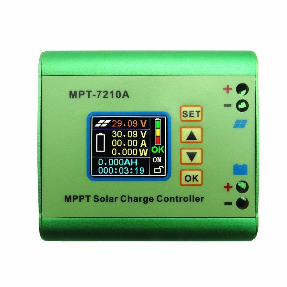 BELLE MPT-7210A พลังงานแสงอาทิตย์เครื่องควบคุมการชาร์จด้านหลัง MPPT B * attery เครื่องควบคุมการชาร์จ