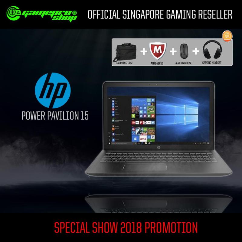 HP Pavilion Power 15- cb093tx (I7-7700HQ/16GB/256GB SSD+1TB HDD/NVIDIA GTX1050 4GB /15.6FHD /W10) *PC SHOW*
