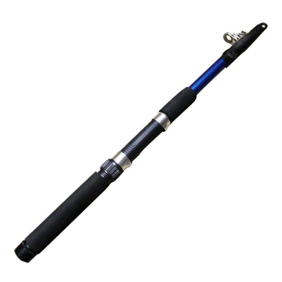 Fishing Tackle Kinerja Berputar Casting Batang Teleskopik Tongkat Pancing
