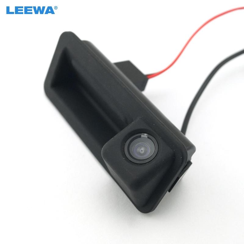 Leewa Mobil Kamera Belakang Bagasi Menangani Kamera untuk Land Rover Freelander Range Rover Ford Mondeo FIESTA S-MAX Fokus 2C3C Asli-Intl