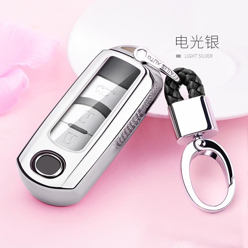 Cocok untuk Mazda Dompet kunci shell 3 Angkesaila A Tezi cx5 Cheng 6 Mobil Kait gantungan kunci cx4 perempuan