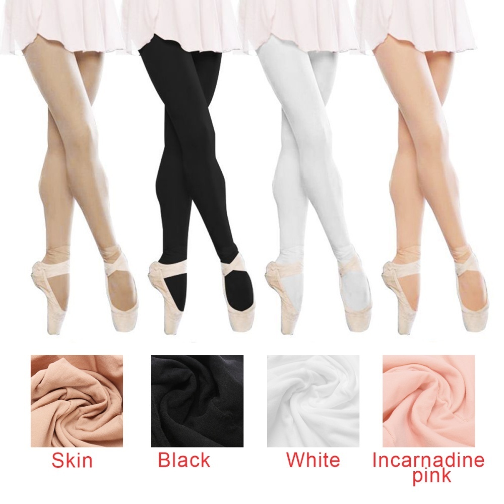 TAP DANCE SOCKS IN NYLON BALLET PINK WHITE OR BLACK