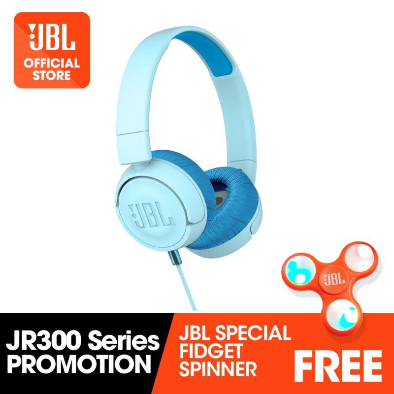 JBL JR300 Kids on-ear headphones (Blue) Singapore