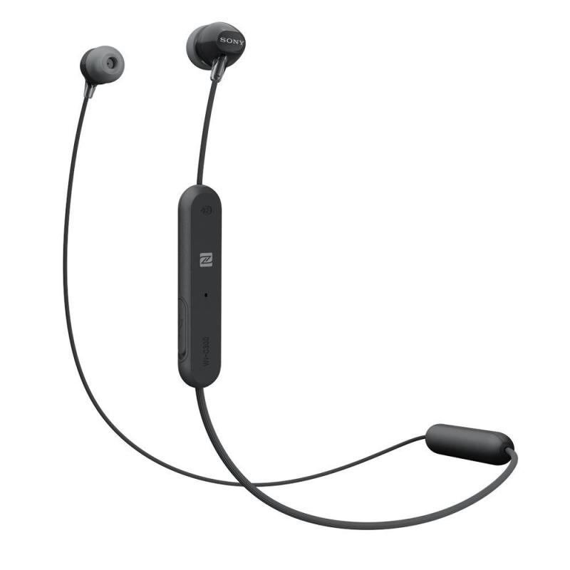 Sony WI-C300 (1 Year Warranty) In-Ear Bluetooth Earphone - Black Singapore