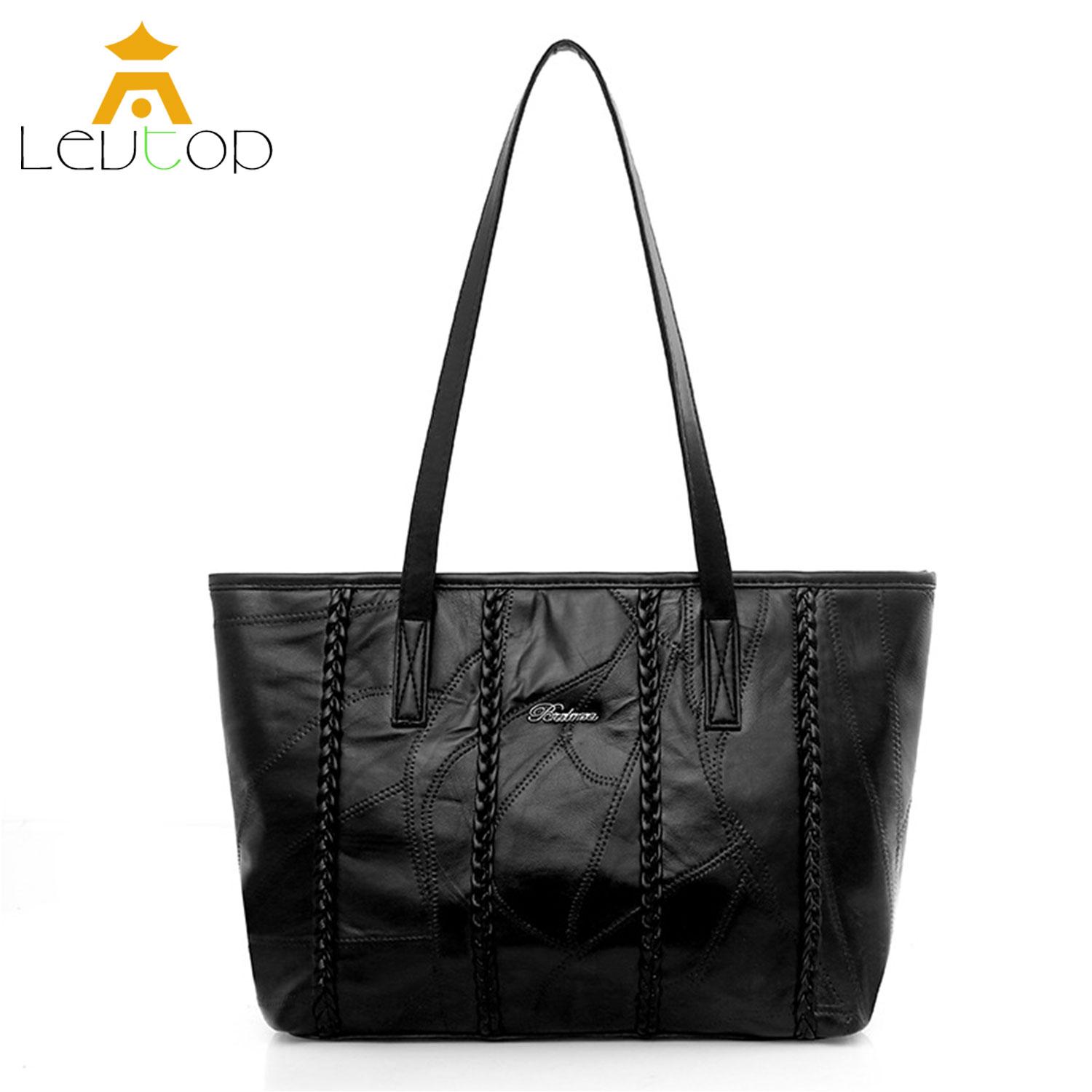  ลำปาง LEVTOP กระเป๋าผู้หญิงแบบสะพายไหล่ลายสก๊อต สายกระเป๋าทรงสี่เหลี่ยมสะพายไหล่กระเป๋า Handbag Women Sling Tote Bags