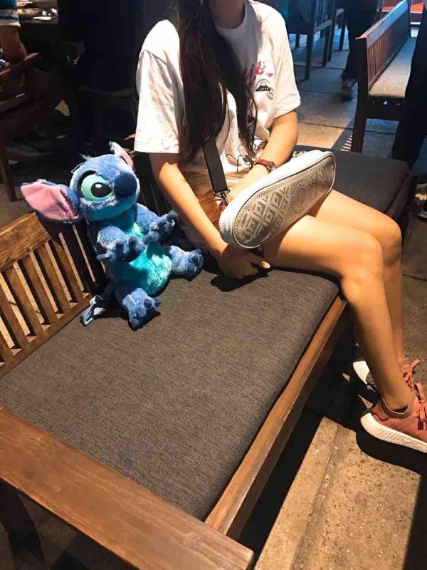 Disneyland Stitch Plushes Backpack