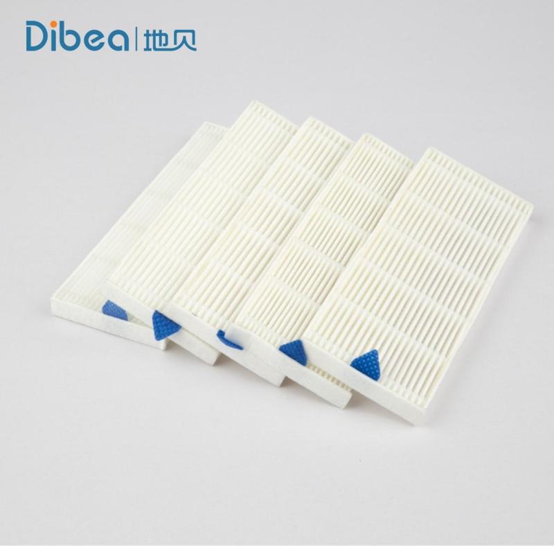 Replacement Premium HEPA Filter for Dibea D960 Rover Robotic Vacuum Cleaner, 5 Pack Singapore