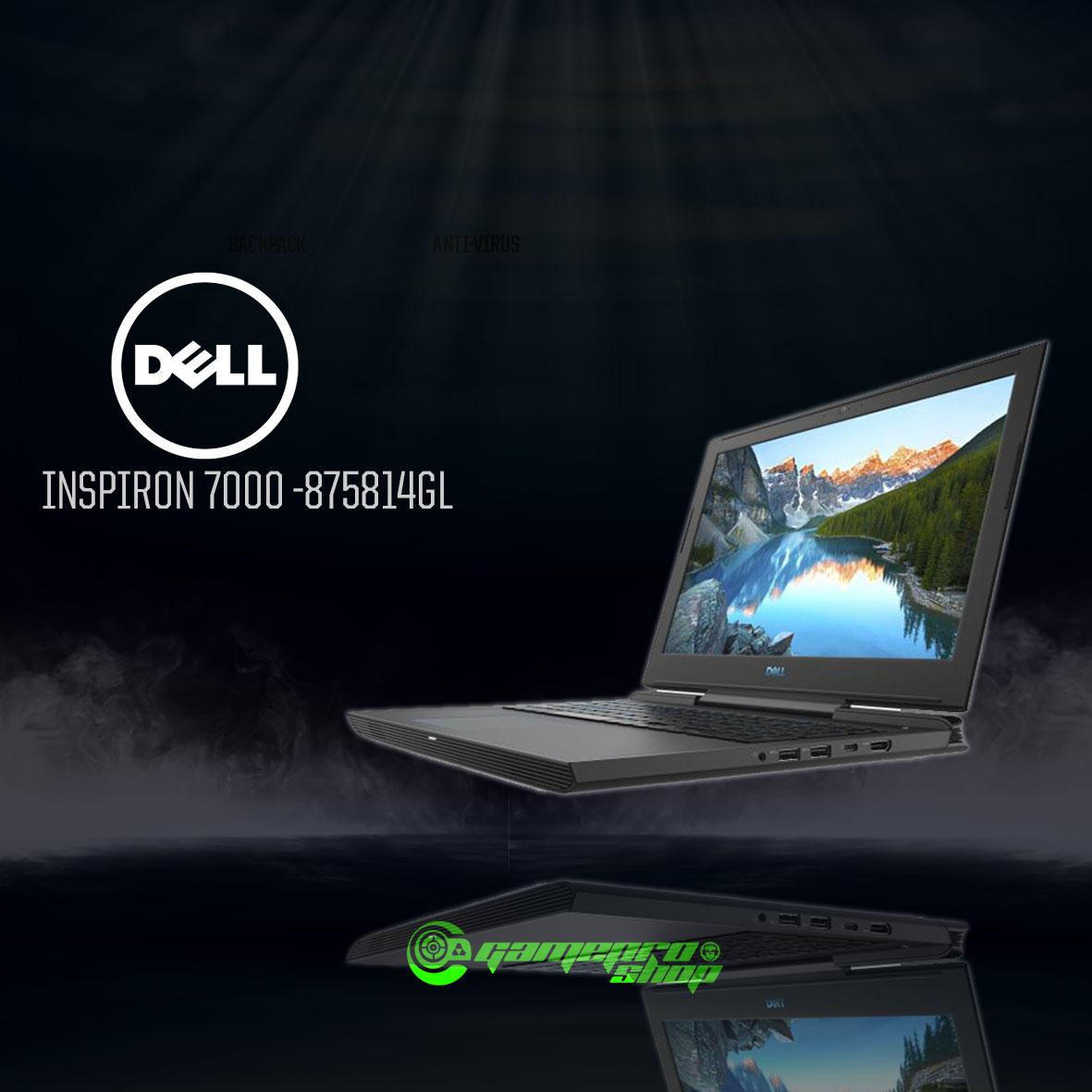 8th Gen DELL Inspiron G7- 7000 GTX 1050Ti Gaming Laptop (G7-875814GL-BLK) *NDP PROMO*