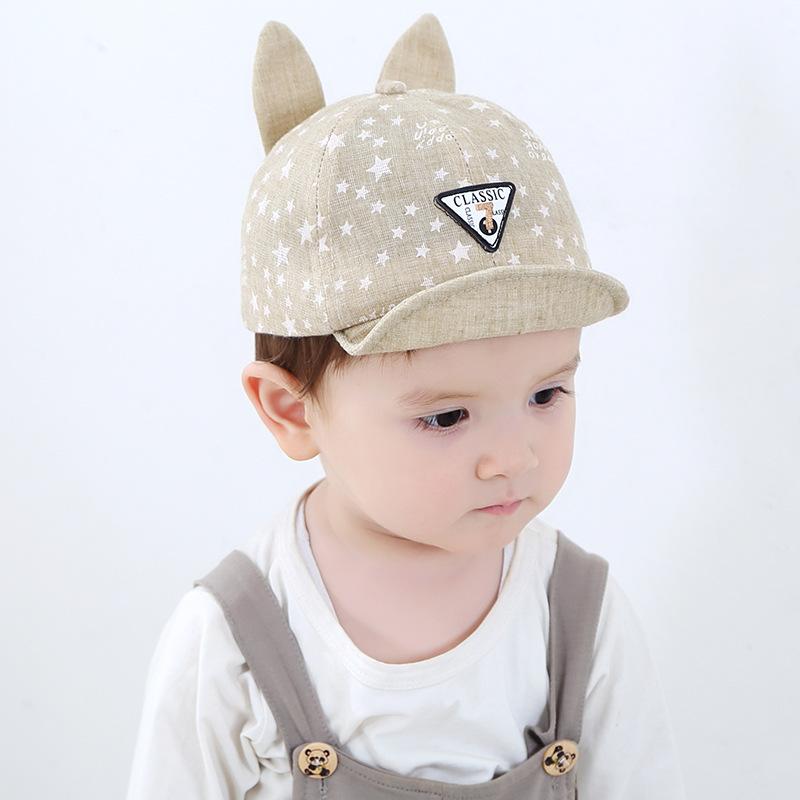 Baseball cap 0-3 years Dots Cat Mouse Girl Boy newborn Hot cute