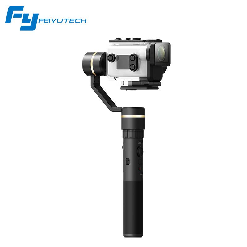 G5GS Handheld Stabilizer Gimbal untuk Sony AS50 AS50R Sony X3000 X3000R Anti-percikan untuk 130G-200G Kamera Sony