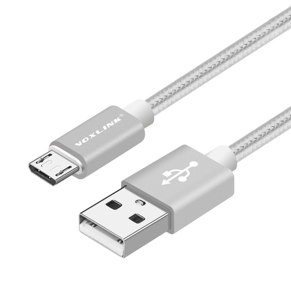 Tahan Lama Kualitas Baik 2 M Telepon Usb Pengisi Daya Kabel Data Sinkronisasi Kabel untuk Samsung Htc Lg Xiaomi Android Grey- internasional