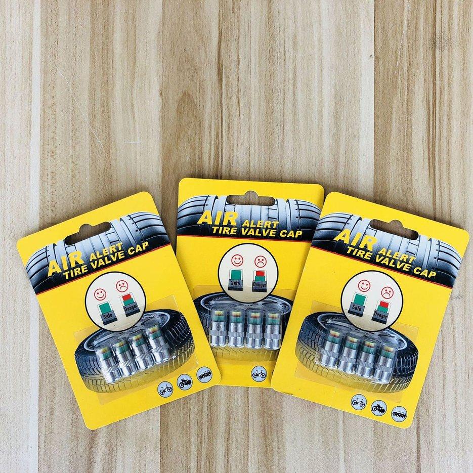 E-ERA 4 ชิ้นรถ Auto ยางหมวกวาล์วตัวบ่งชี้ความดัน SENSOR ตาแจ้งเตือน E-ERA 4 ชิ้นรถ Auto ยางหมวกวาล์วตัวบ่งชี้ความดัน SENSOR ตาแจ้งเตือน